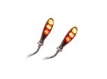 Kellermann S Df Micro Indicatore Con Luce Posteriore E Freno Nero Coppia