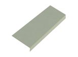 Sottostrato Per Grondaia RŠ 167, 1 M, Verniciato Zinco, Grigio Polvere Ral 7037