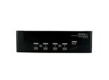 Startech.Com Switch Kvm Usb A 4 Porte - Switch Dvi A 4 Porte Con Hub Usb