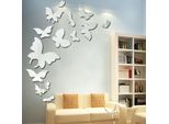 Adesivo Murale Specchio-Butterfly KP16826