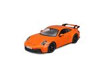 Bburago 18-21104 - Modellino Auto - Porsche 911 GT3 '21 (Arancione, Scala 1:24) Modellino Auto