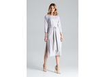 Figl Abito Midi Donna Anghan Grigio M