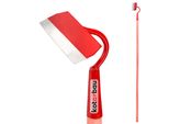 Kotarbau® Zappetta Rettangolare 140 X 55 Mm Con Manico 113 Cm Zappetta Da Giardino Zappetta Per Il Diserbo Zappetta Per La Semina Attrezzo Da Giardino Per Il Trapianto Diserbo Cura Del Giardino