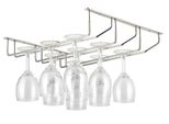 34,5X33X26,7Cm Binario Per Vetro | Portabicchieri A Parete | 3 File Di Binari Per Bar | Portabicchieri Per Champagne | Portabicchieri Per Vino A Soffitto | Portabicchieri Per Vino | Portabicchieri Per Casa, Bar, Caffè