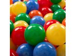 Kiddymoon Kids 200 Palline ∅ 7Cm Palline Da Gioco Per Il Bagno A Palline Palline Di Plastica Per Bambini Eu, Giallo/Verde/Blu/Rosso/Arancione