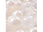 Kiddymoon Kids 100 Palline ∅ 7Cm Palline Da Gioco Per Il Bagno A Palline Palline Di Plastica Per Bambini Eu, Perla/Trasparente