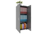 Armadio Ufficio Ulas Antracite A. 108 X L. 49 X P. 34 Cm