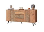 Credenza Fortuna Lai Con 2 Ante E 3 Cassetti, Larghezza 140 Cm