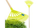 Kotarbau® Rastrello Per Foglie In Plastica Con Manico Verde Celeste 370 X 440 Mm Rastrello A Ventaglio Rastrello Per Foglie In Plastica Rastrello Per Foglie Grande Rastrello Per Giardino Rastrello Per Prato Rastrello Largo Rastrello Per Giardino Rastrello In Plastica