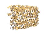Vidaxl Traliccio Con Foglie D'acero Artificiali 5 Pz. Arancione 180X60Cm