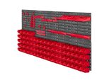 Kadax Pannello Porta Attrezzi Da Parete 156X78Cm 101 Pezzi Scatole Per Officina E Garage