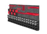 Kadax Pannello Porta Attrezzi A Muro 156X78Cm 97 Pezzi Officina Garage Container