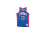 Camicia Mitchell & Ness & Maglia Nba Swingman Detroit Pistons SMJYGS18163DPIROYA88ITH