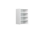 Vicco Pensile Universale R-Line, 40 Cm Con Ripiani Aperti, Bianco/Bianco