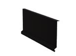 Binario Di Sopravvento Sotto La Piastrella RŠ 250, 2 M, Zinco Verniciato, Nero RAL9005