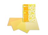 Happy Color Block A4 20 Fogli Di Carta Craft Carta Craft Carta Argilla 170G, Giallo