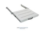 Triton RAC-UP-X31-A1 Ripiano Scorrevole Rack 19" , 1U, Max 30Kg, 450Mm, Grigio"
