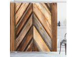 Abakuhaus Tenda Da Doccia Vintage, Grunge Natur Garten, Impermeabile, Inclusi 12 Anelli, Resistente A Batteri E Muffe, 175 X 240 Cm, Marrone