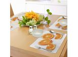 Tovagliette Abakuhaus Natur, Freschezza Natura Salute Agrumi Arancia Frutta Mediterranea Energetica Stampa Artistica, Decorazione Da Tavola In Tessuto Resistente Al Lavaggio Per Sala Da Pranzo E Cucina, Arancione E Bianco