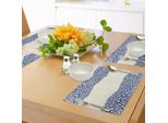 Abakuhaus Tovagliette Evil Eye, Design Energico Con Cornice E Simbolo Della Fortuna "Occhio Che Vede Tutto"", Decorazione Da Tavola In Tessuto Resistente Al Lavaggio Per La Sala Da Pranzo E La Cucina, Giallo Rosa Blu"