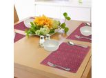 Abakuhaus Tovagliette Azteche, Mandala Orientale Esagonale E Cerchio Retrò Con Arabeschi Messicani, Design Hippie Orientale, Tiscjdeco In Tessuto Resistente Al Lavaggio Per La Sala Da Pranzo E La Cucina, Multicolore