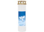 Hs Candle Confezione Da 4 Candele Da Tomba Con Motivo, Lume Da Tomba Con Durata Di Combustione Di Circa 7 Giorni, Motivo: Nuvola D'angelo, In Molte Altre Varianti