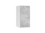 Vicco Pensile Da Cucina R-Line, 30 Cm, Calcestruzzo/Bianco