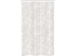 Abakuhaus Tenda Da Doccia Stretta Color Avorio, Campo Di Fiori Primaverili, Set Decorativo Per Bagno In Tessuto Con Ganci, 120 X 180 Cm, Beige Bianco
