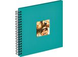 Walther Album A Spirale Fun Verde Petrolio 26X25 Cm 40 Pagine Nere