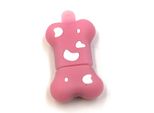 Onlineworld2013 Cane Osseo In Rosa Divertente Chiavetta Usb 128 Gb Usb 3.0