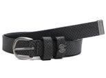 Fritzi Aus PreußEn Cintura Snake Suede Ria Belt W100 Black Nero