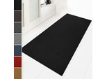 Tappeto Antipolvere Nero Hong Kong Larghezza: 100 Cm, Lunghezza: 500 Cm