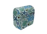 Abakuhaus Copertura Per Frullatore A Immersione Seestern, Tropical Shells, Custodia Per Utensili Da Cucina Con Tasche, 36 X 39 X 24 Cm, Multicolore