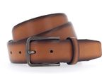 Vanzetti Pelle Cintura Classics 35Mm Cambered Belt W90 Cognac Terracotta