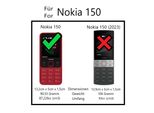 Custodia In Pelle Con Clip Da Cintura Per Nokia 150