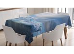 Abakuhaus Tovaglia Island, Penisola Antartica Glacier, Personalizzata Colori Resistenti Lavabile Adatta Per Uso Esterno Colori Chiari, 140 X 170 Cm, Azzurro, Blu, Grigio