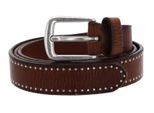 Marc O'polo Pelle Cintura Hemma - Rivet Ladies' Belt W100 Burnt Camel Marrone