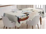 Abakuhaus Tovaglia Coreana, Modello Tradizionale Da Uomo, Resistente Allo Sporco, Facile Da Pulire, Lavabile, Stampa Con Colori Vivaci Che Non Sbiadiscono, 140 X 240 Cm, Multicolore