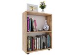 Scaffale E Libreria Dell'ufficio Bulas Rovere Al Miele A. 72 X L. 55 X P. 20 Cm
