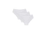 Wol-Bar Eco-Zo Confezione Da 3 Mutandine Bianche 2XL