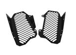 Copriradiatore Zieger Compatibile Con Honda Crf 1000 L Africa Twin | Crf 1000 L Africa Twin Adventure Sports Clean Nero