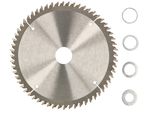Lama In Metallo Duro Kotarbau® Per Il Taglio Del Legno 60 Denti 140 Mm + Anelli Di Riduzione