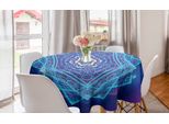 Abakuhaus Tovaglia Rotonda Stern Mandala, Disegno Geometrico, Tovaglia Circolare Per Sala Da Pranzo, Decorazione Cucina, 150 Cm, Multicolore