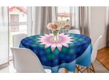 Abakuhaus Tovaglia Rotonda Con Mandala Floreale, Motivi Mediorientali, Tovaglia Circolare Per Sala Da Pranzo, Decorazione Per Cucina, 150 Cm, Multicolore