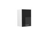 Vicco Pensile Universale R-Line, 40 Cm Con Ripiani Aperti, Nero Lucido/Bianco