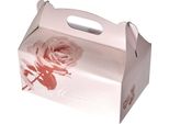 Papstar 18851 Papstar GebäCk-Karton Mit Tragegriff, 200 X 130 X 90 Mm