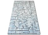 Tappeto Acrilico Patara 0244 Crema/Turchese Grigio 80X150 Cm