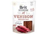 Snack Brit Jerky Venison Barretta Proteica 80 G