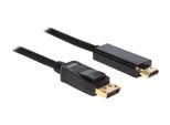Delock Delock Cavo Displayport > Hdmi M/M 2M Nero