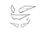 Catadiottro Per Bauletto Moto Shad SH39